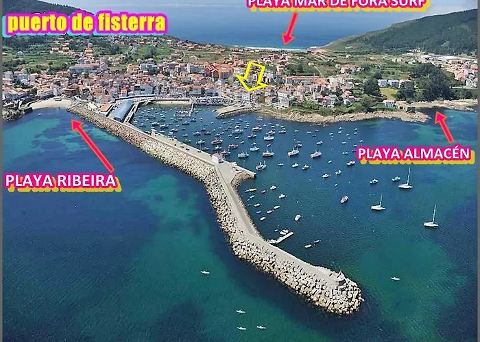 Paseo Del Puerto 2 Апартаменты Финистерре